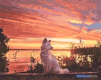 Картина по номерам Lori Вечерняя прогулка Кпн-192 - фото, картинка Картина по номерам Lori Вечерняя прогулка Кпн-192 - фото