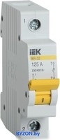 Выключатель нагрузки IEK ВН-32 1Р 125А MNV10-1-125 - фото, картинка Выключатель нагрузки IEK ВН-32 1Р 125А MNV10-1-125 - фото