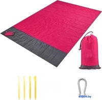 Коврик для пикника Coyote C0007456A (красный/серый) - фото2