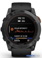 Умные часы Garmin Fenix 7X Pro Solar (сланцево-серый/черный) - фото2