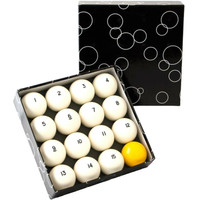 Шары для бильярда Classic Standard 70.056.68.2 (желтый биток) - фото