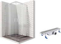 Душевой уголок Ambassador Set 14011103-ST2 - фото