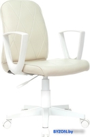 Кресло Бюрократ CH-W327 (слоновая кость OR-10/белый) - фото