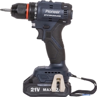 Дрель-шуруповерт Pioneer Tools CD-E2012BL-01C (с 1-им АКБ, кейс) - фото