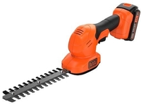 Кусторез + ножницы Black & Decker BCSS18D1-QW (с 1-им АКБ) - фото