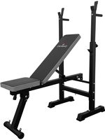 Силовая скамья Calviano 1008 (серый/черный) - фото