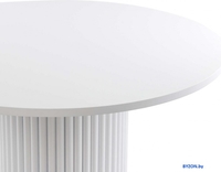 Кухонный стол Notta Барел 110 615167 (белый/белый) - фото2
