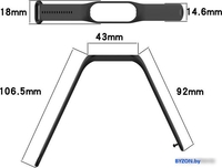 Ремешок Rumi силиконовый для Xiaomi Smart Band 7 (пылкий розовый) - фото2, картинка2 Ремешок Rumi силиконовый для Xiaomi Smart Band 7 (пылкий розовый) - фото2