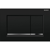 Geberit Sigma 30 115.883.KM.1 (черный/хром глянцевый) - фото, картинка Geberit Sigma 30 115.883.KM.1 (черный/хром глянцевый) - фото