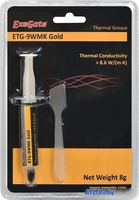 Термопаста ExeGate ETG-9WMK Gold EX282344RUS (8 г.) - фото2, картинка2 Термопаста ExeGate ETG-9WMK Gold EX282344RUS (8 г.) - фото2