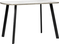 Кухонный стол ВВР Пластиковый (лавант/бетон светлый/черный профиль 110/70) - фото