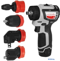 Дрель-шуруповерт Интерскол КомбиМАКС ДА-10/12В 36 687.2.2.79 (с 2-мя АКБ, кейс) - фото