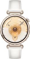 Умные часы Huawei Watch GT 6 41 мм (золотистый, с белым кожаным ремешком, международная версия) - фото2