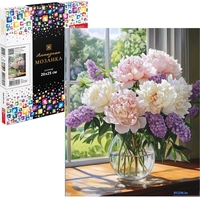 Алмазная мозаика Феникс+ Сирень и пионы 70837 - фото2