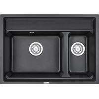 Кухонная мойка Granula KS-7302 (черный) - фото