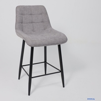 Стул AksHome Baron (серый микровелюр CD2302-26/черный) - фото2