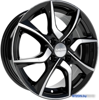 Литые диски SKAD Тулон 15x6" 4x100мм DIA 56.6мм ET 39мм Алмаз - фото