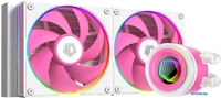 Система жидкостного охлаждения для процессора ID-Cooling FX240 INF Pink - фото, картинка Система жидкостного охлаждения для процессора ID-Cooling FX240 INF Pink - фото