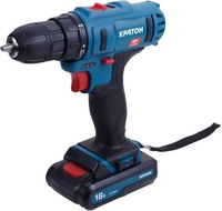 Дрель-шуруповерт Кратон CD-18-Li-2.0 31101057 (с 2-мя АКБ 2 Ач, кейс, оснастка) - фото2