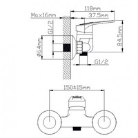 Смеситель Wisent WP20213 - фото2