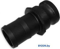 Коннектор Gardana КАМЛОК тип E ("папа"), штуцер под рукав 2" (50мм) - фото, картинка Коннектор Gardana КАМЛОК тип E ("папа"), штуцер под рукав 2" (50мм) - фото