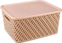 Корзина Альтернатива Плетенка М3557 (бежевый) - фото, картинка Корзина Альтернатива Плетенка М3557 (бежевый) - фото