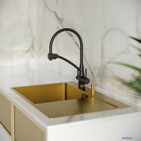 Кухонная мойка РМС MRK-7851G L (с дозатором) - фото2