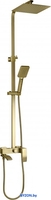 Душевая система Filarete Waterfall FL2010 (матовое золото) - фото
