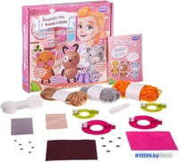 Набор для создания поделок/игрушек Bondibon Творчество с помпонами. Домашние питомцы ВВ1559 - фото2