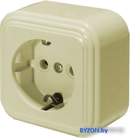 Розетка Элект RA16-133-БЖ - фото