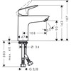 Смеситель Hansgrohe Logis 71101000 - фото2
