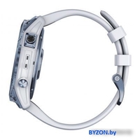 Умные часы Garmin Fenix 7X Sapphire Solar 51 мм (голубой минерал/белый камень) - фото2
