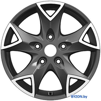 Литые диски Carwel Конго 16x6.5" 5x108мм DIA 65.1мм ET 42мм ABT - фото