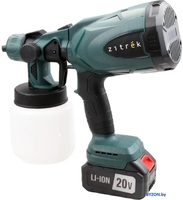 Краскораспылитель Zitrek ZKSG 20 Li 085-1030 (с 1-им АКБ) - фото