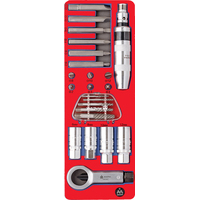Универсальный набор инструментов Мастак 5-19424 (24 предмета) - фото