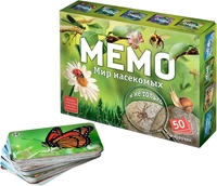 Нескучные игры Мемо. Мир насекомых и не только 8577 - фото