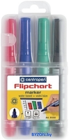 Набор маркеров Centropen Flipchart 8550/04 (4шт) - фото