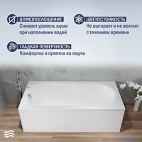 Ванна Lauter Haven 160x75 21202006 - фото2