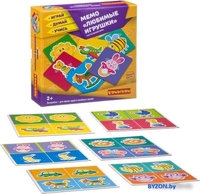 Развивающая игра Bondibon Мемо Любимые игрушки ВВ3910 - фото2, картинка2 Развивающая игра Bondibon Мемо Любимые игрушки ВВ3910 - фото2