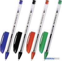 Набор шариковых ручек BRAUBERG Rite-oil 142150 (4 шт.) - фото2