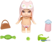 Кукла Bondibon OLY в баночке и шапочке-ушанке и аксессуарами ВВ3829 - фото