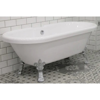 Ванна Radomir Леонесса 1 175x80 1-01-2-0-9-138 (белый, ножки хром) - фото