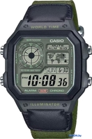 Наручные часы Casio AE-1200WHUB-3A - фото, картинка Наручные часы Casio AE-1200WHUB-3A - фото