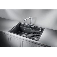 Кухонная мойка Granula KS-7302 (шварц) - фото2