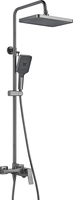Душевая система Shevanik S4436T (оружейная сталь) - фото