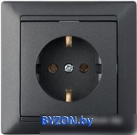 Розетка Bylectrica Стиль РС16-306 (графит) - фото