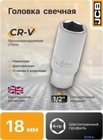 Головка слесарная JCB JCB-807418 (60486) - фото2