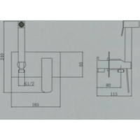 Гигиенический душ Haiba HB55548-7 - фото2