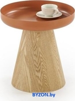 Журнальный столик Halmar Gina (корица/натуральный) - фото