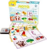 Развивающая игра Десятое королевство 10KOR Plastic Лото Половинки 04015 - фото2, картинка2 Развивающая игра Десятое королевство 10KOR Plastic Лото Половинки 04015 - фото2